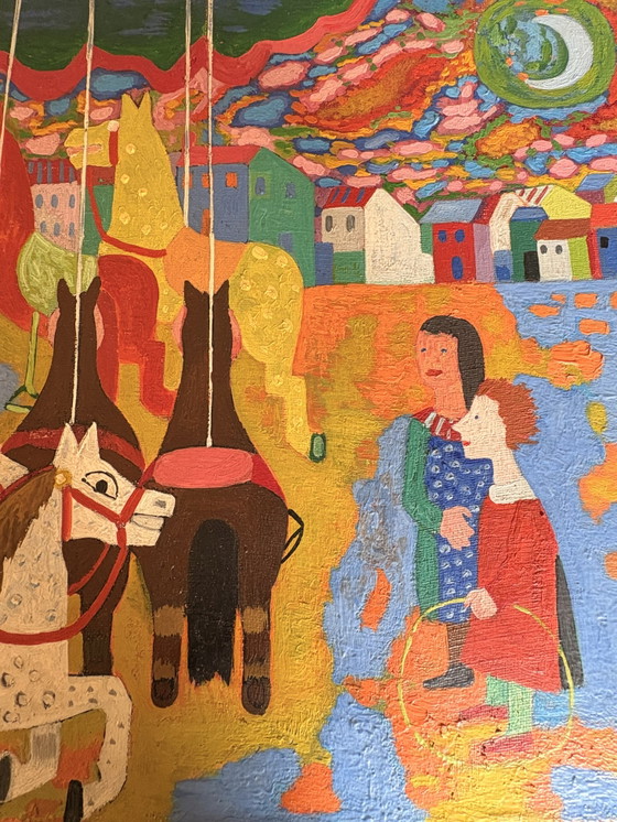 Image 1 of Ferry Slebe, «El carrusel», Escuela de Nueva La Haya, 1959
