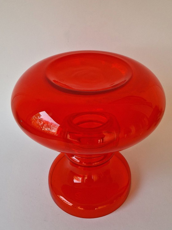 Image 1 of Riihimäki Glass - Zeldzame Carmen vase by Tamara Aladin