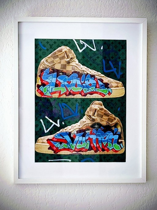 GOLDEN BOY - LV - Tableau d'artiste dans cadre photo