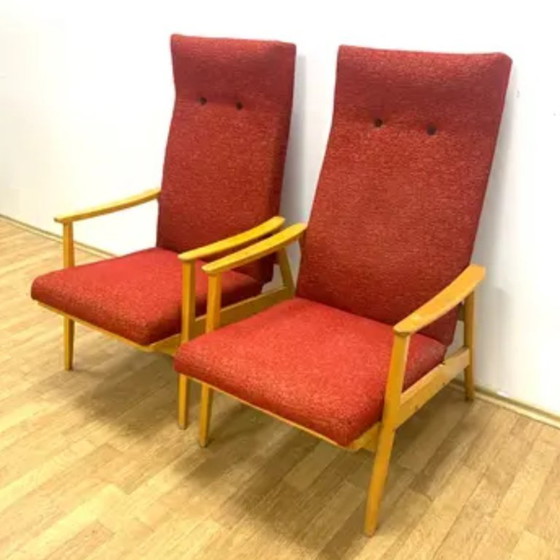 Image 1 of Retro fauteuils, TON, Tsjecho-Slowakije, jaren 60
