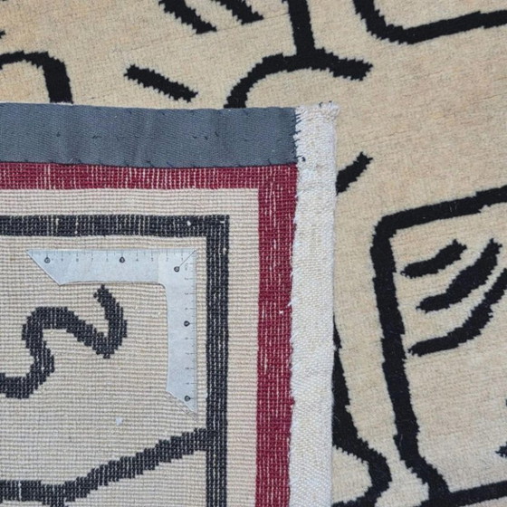 Alfombra Keith Haring El matrimonio del cielo y el infierno – Edición limitada 3/8 Lana Algodón – Wool (photo 5 of 9)