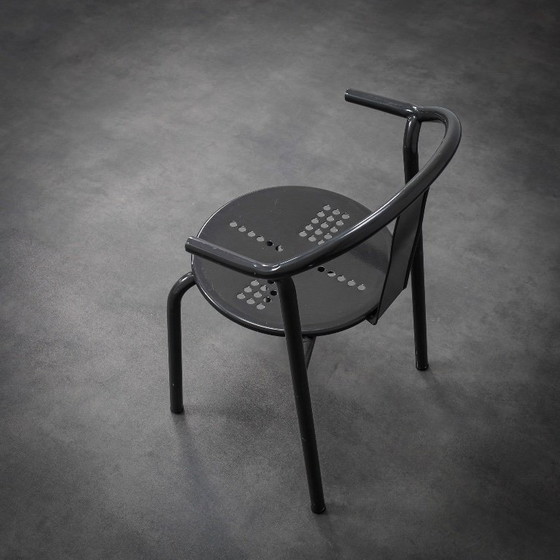 Image 1 of Raro set di 6 sedie da pranzo postmoderne "Maxmo" di Ikea, anni '80.