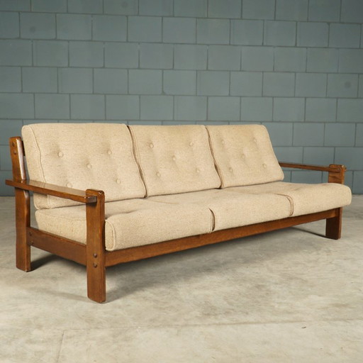 Conjunto de asientos escandinavos vintage, al estilo de Asko Finlandia, década de 1960