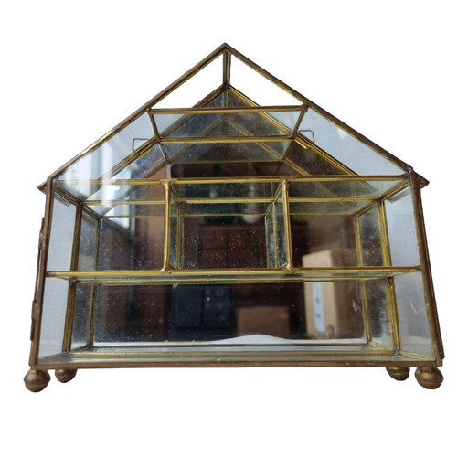 Hollywood regency Vitrine Wandschrank