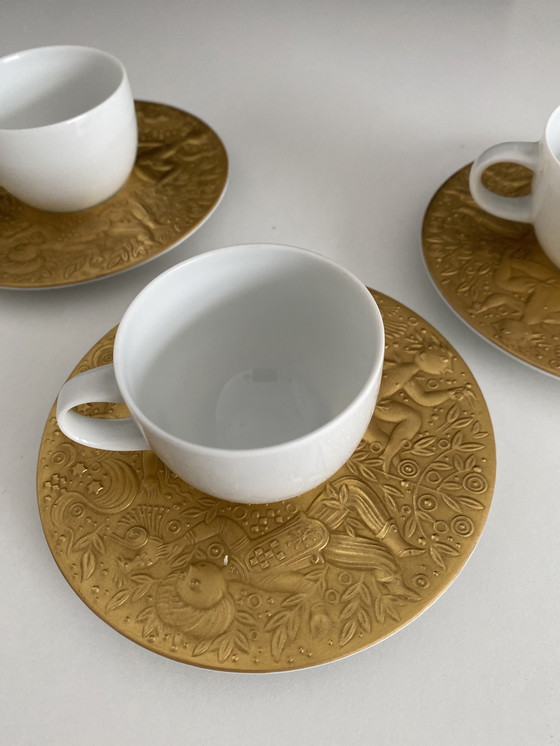 Image 1 of Rosenthal Studiolijn Zauberflöte 8-Delig Espressokoffie Servies