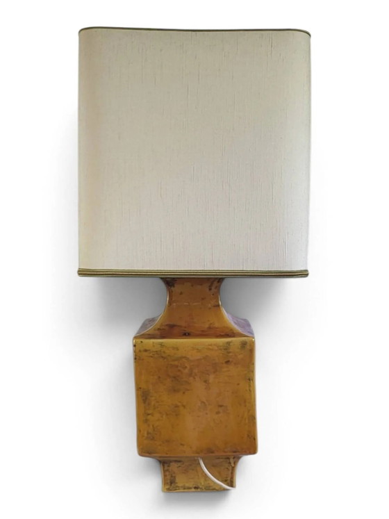 Glazed ceramic lamp – Table lamps, Porcelain, Mid Century Modern (photo 10 of 12)