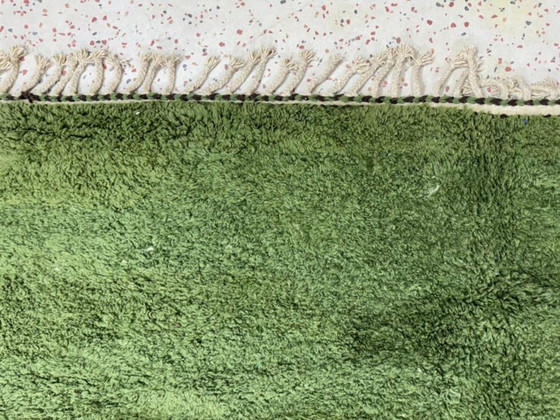 Image 1 of Tapis vert marocain berbère 200cmx250cm 