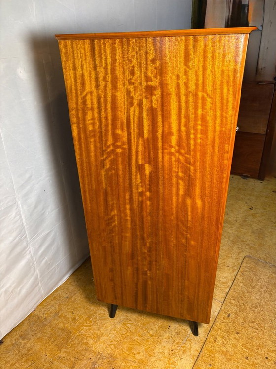 Image 1 of Mid Century Retro Teak Gentleman’s / Bachelor Wardrobe by Austinsuite (Circa 1960  A stunning mid century modern gentleman’s (or