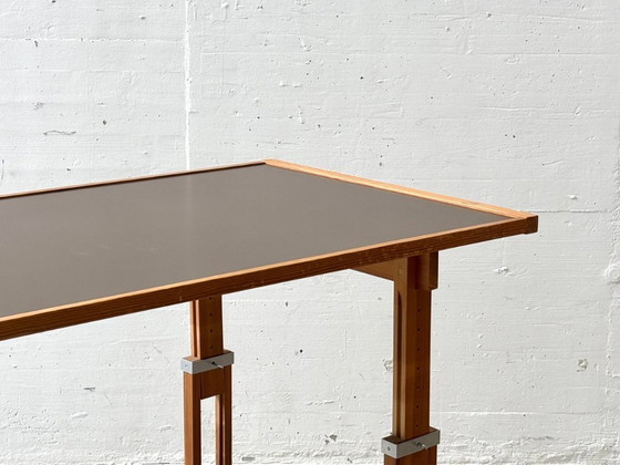 Image 1 of Height-adjustable mid-century work table / drafting table, 1970s