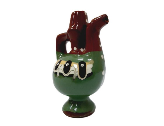 Image 1 of Kleine vintage keramische kan - Fluitje 11 cm