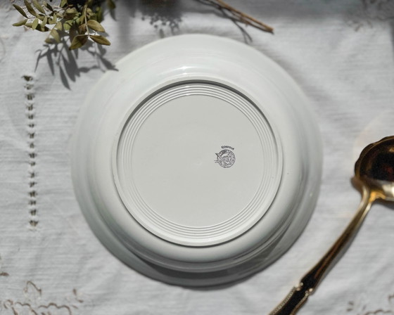 Piatto fondo vintage in maiolica floreale MOULIN DES LOUPS 'Cordoba' – Stoviglie (photo 7 of 8)