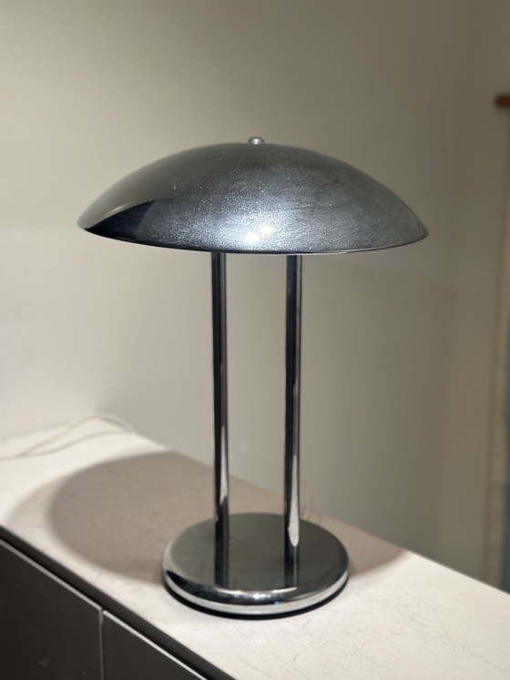 Image 1 of Vintage Robbert Sonneman Mushroom tafellamp 