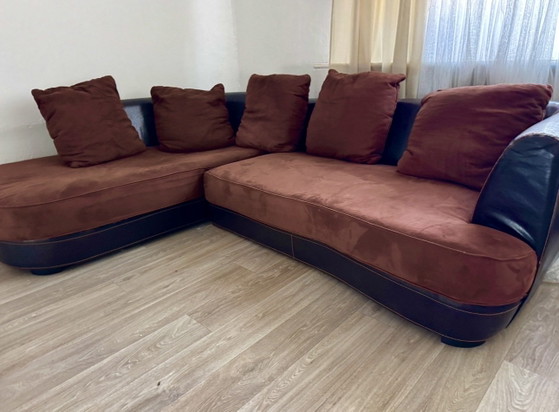 Stunning 5-Seater Designer Sofa – Corner sofas, Leather (photo 2 of 9)