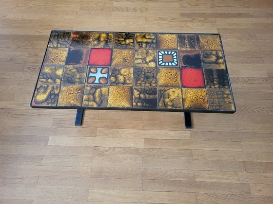 Image 1 of Table basse Jean Gregorieff pour Roche Bobois France 1969