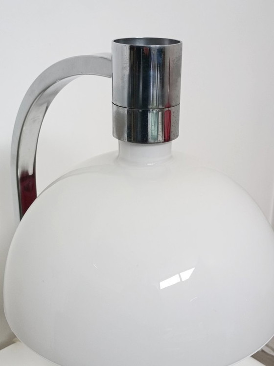 AM/AS-Lampe von F. Albini, A. Piva und F. Helg für Sirrah, 1960er Jahre – Tischlampen, Glass (photo 5 of 12)