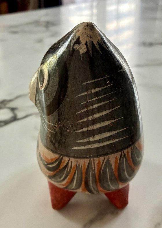 Vintage Ceramic Owl Mexico – Fabrication artisanale Mexique, Decorative Objects (photo 3 of 7)