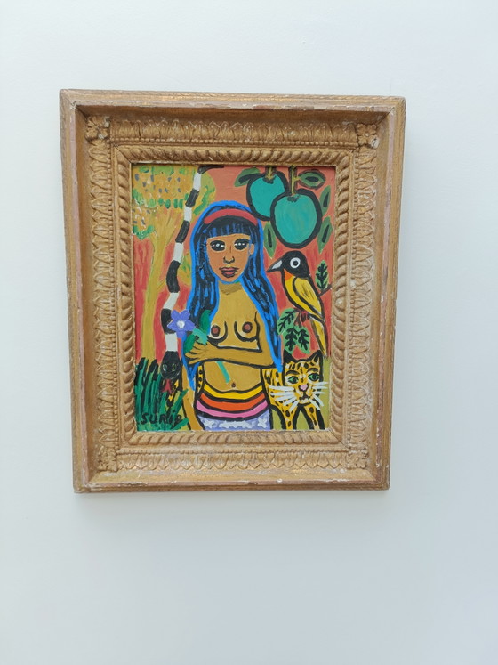 Image 1 of Painting on wood