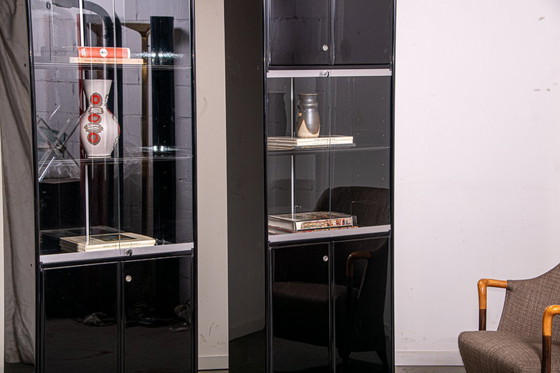 Image 1 of Set di librerie Olinto disegnate da Kazuhide Takahama per B&B Italia circa. 1980