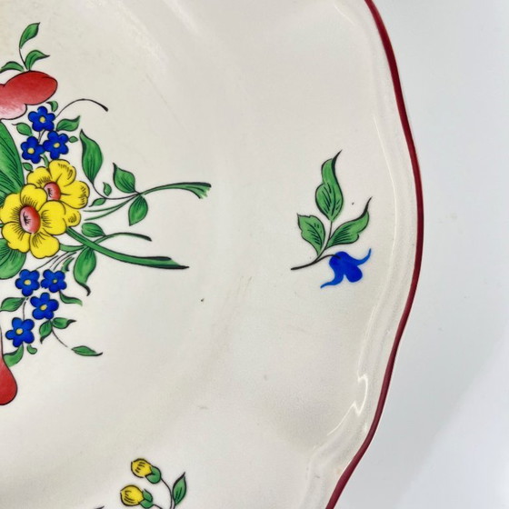 Image 1 of Set of 3 KG Lunéville "Réverbère" soup plates