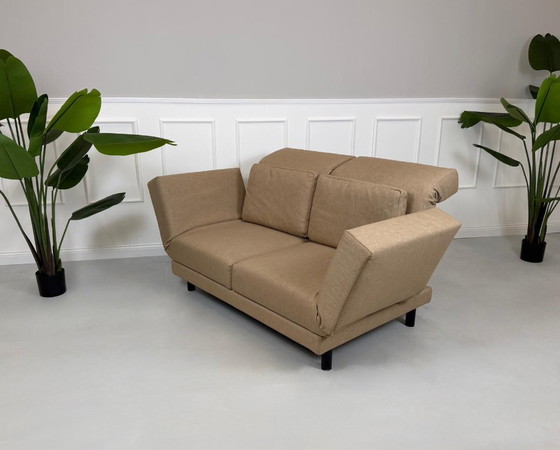 Image 1 of Divano piccolo Brühl Moule in tessuto marrone, letto per gli ospiti