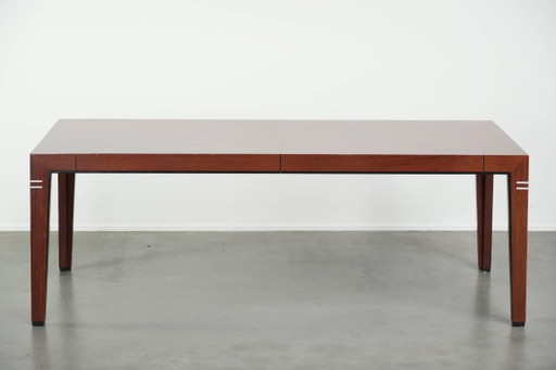 Beautiful, spacious 6-person Art Deco design dining table by Schuitema from the Decoforma series with unique details.