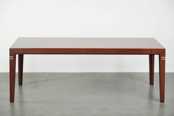 Image 1 of Beautiful, spacious 6-person Art Deco design dining table by Schuitema from the Decoforma series with unique details.