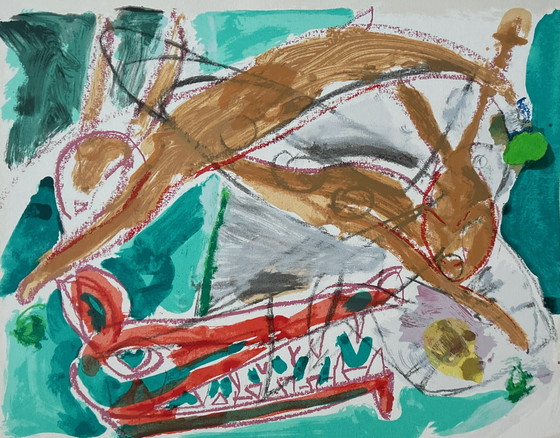 Image 1 of Lithographie Anton Vrede