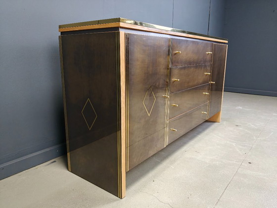 Image 1 of Credenza vintage in ottone di belgochrom, anni '70