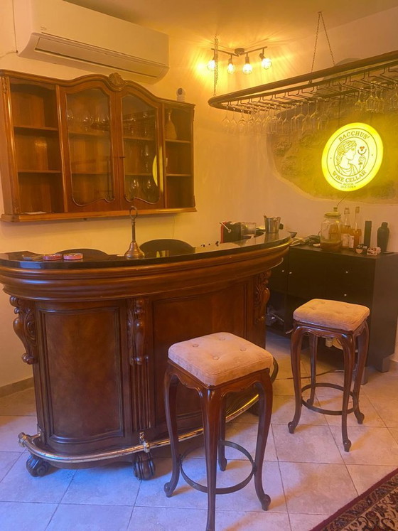Image 1 of Pulaski Heritage Executive Bar with two chair