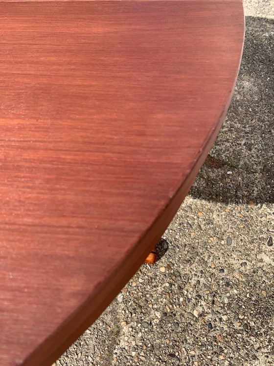 Image 1 of Vintage mahoniehouten uitschuifbare tafel