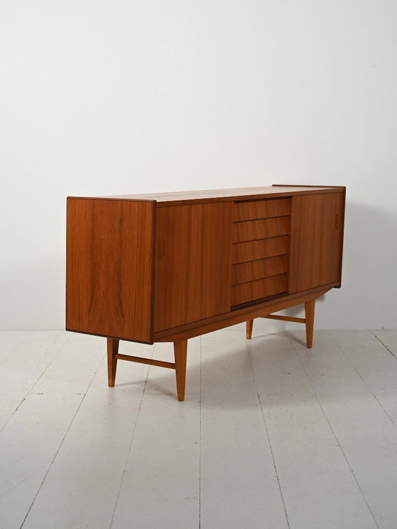 Image 1 of Scandinavian teak sideboard 1960s