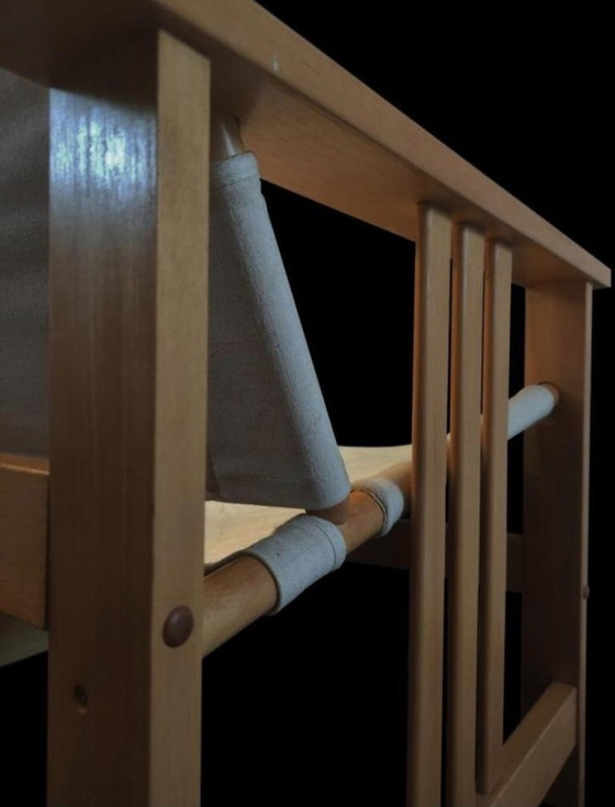 Image 1 of Vintage Scandinavisch design Safari chair fauteuil