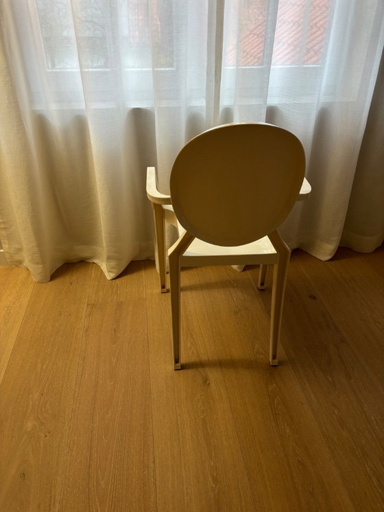 Image 1 of Louis Ghost Kartell, 2 sedie bianco sporco