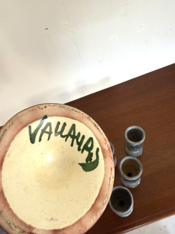 Image 1 of Vintage Vallauris thee servies ‘60