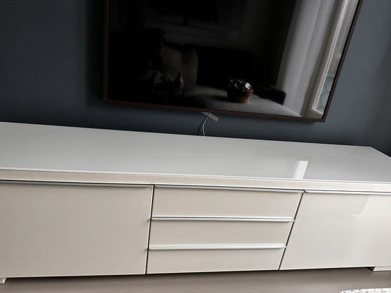 Mobili TV Ikea Besta Burs 180cm con piano in vetro – MDF, Alluminio (photo 4 of 5)
