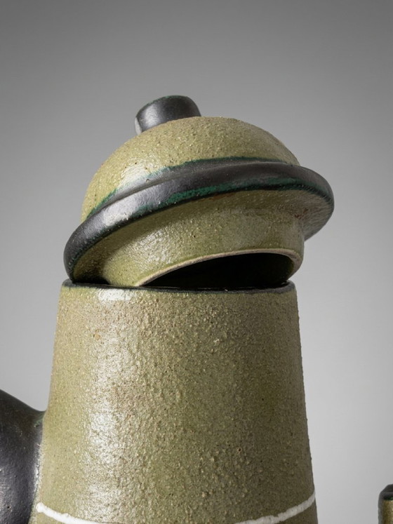 Gran Jarra Fratelli Fanciullacci Atribuida – Cerámica Italiana – Años 60 – Jarrones, Ceramic (photo 6 of 11)