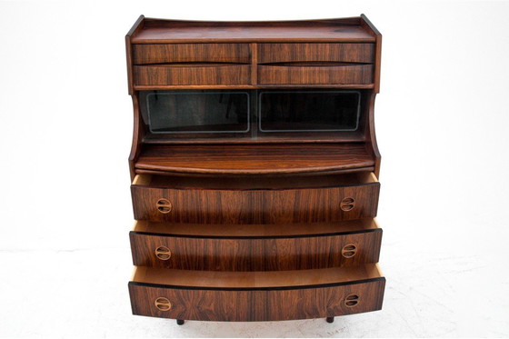 Image 1 of Bureau en bois de rose, G. Falsig, Møbelfabrik Holstebro, années 1970