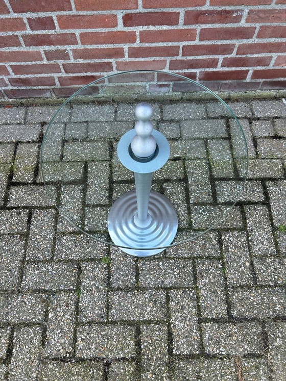 Image 1 of 2x Leolux Zygo bijzettafels
