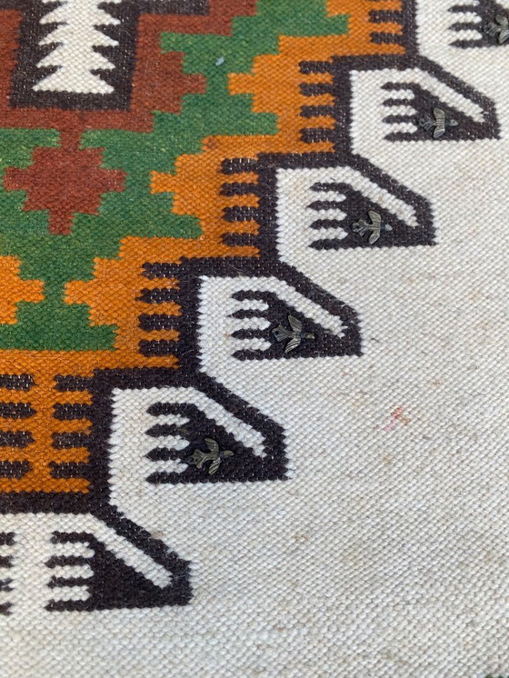 Image 1 of Arazzo da parete tessuto a mano Olga Fisch Ecuador