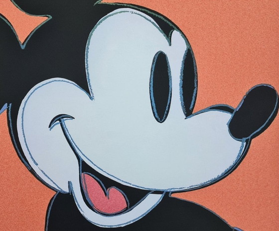 Image 1 of After Andy Warhol, Mickey Mouse, 1980s, Lithograph