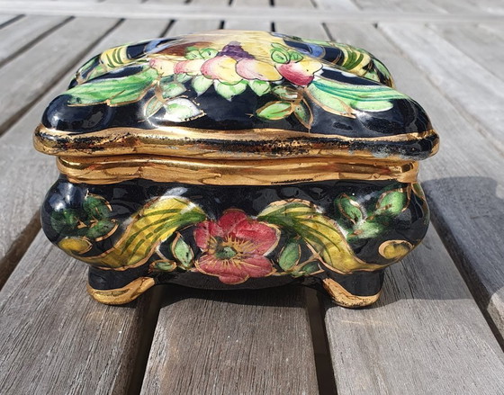 Image 1 of Joyero de cerámica- Hubert Bequet- Bélgica- Modelo166