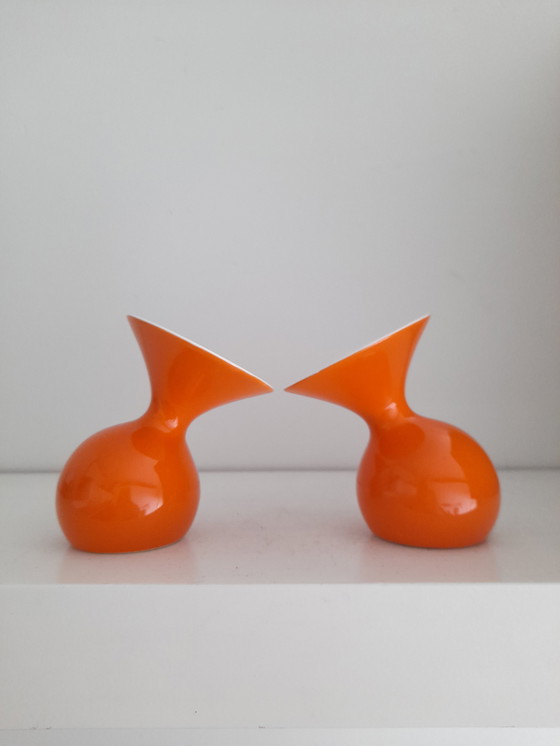 Image 1 of 2 Jarrones Lulu Naranja Selección ASA Alemania