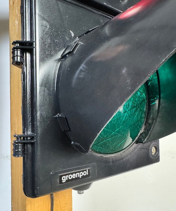 Image 1 of Feux de circulation industriels vintage, années 1980