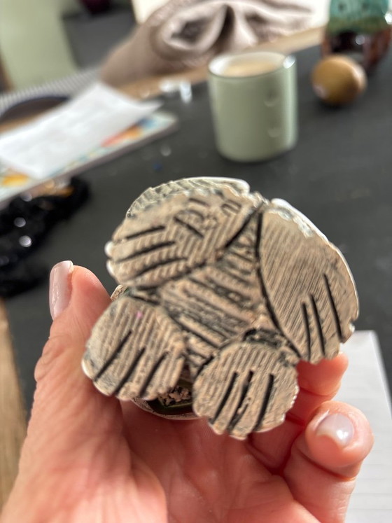 Image 1 of Artesania Rinconada kikker beeldje 