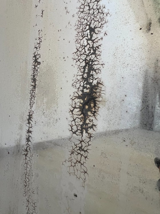 Image 1 of Cassettone - Noce - Comò con specchiera