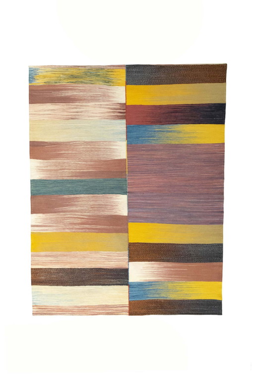 Kilim design tissé à la main - 198 X 153 cm