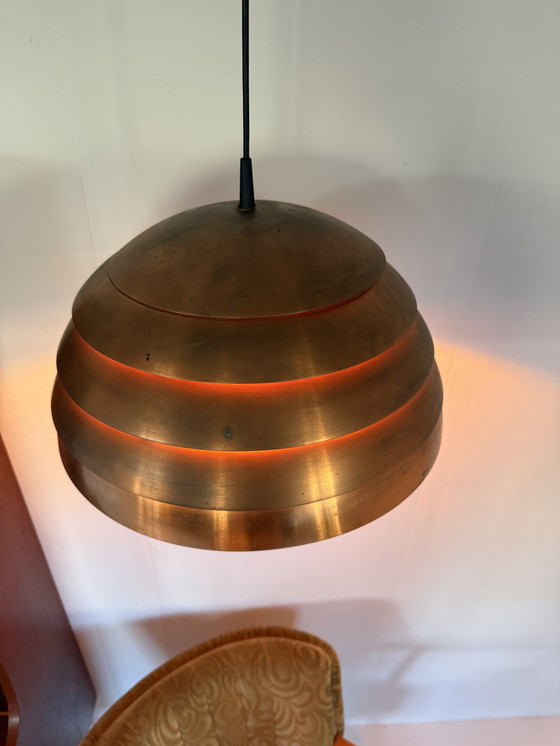 Image 1 of Lampada a sospensione vintage in rame 'Beehive', Hans Agne Jakobsson anni '70