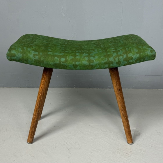 Image 1 of Tabouret '60S - Reupholstered