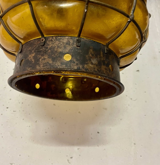 Image 1 of Antike Schiffslaterne 1800