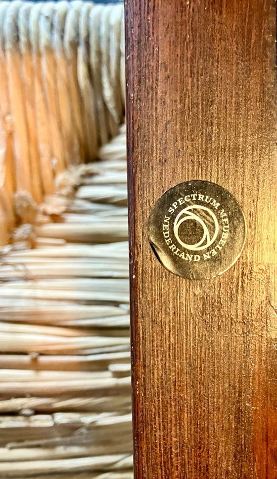 Image 1 of Set di 4 sedie da pranzo in wengé Martin Visser